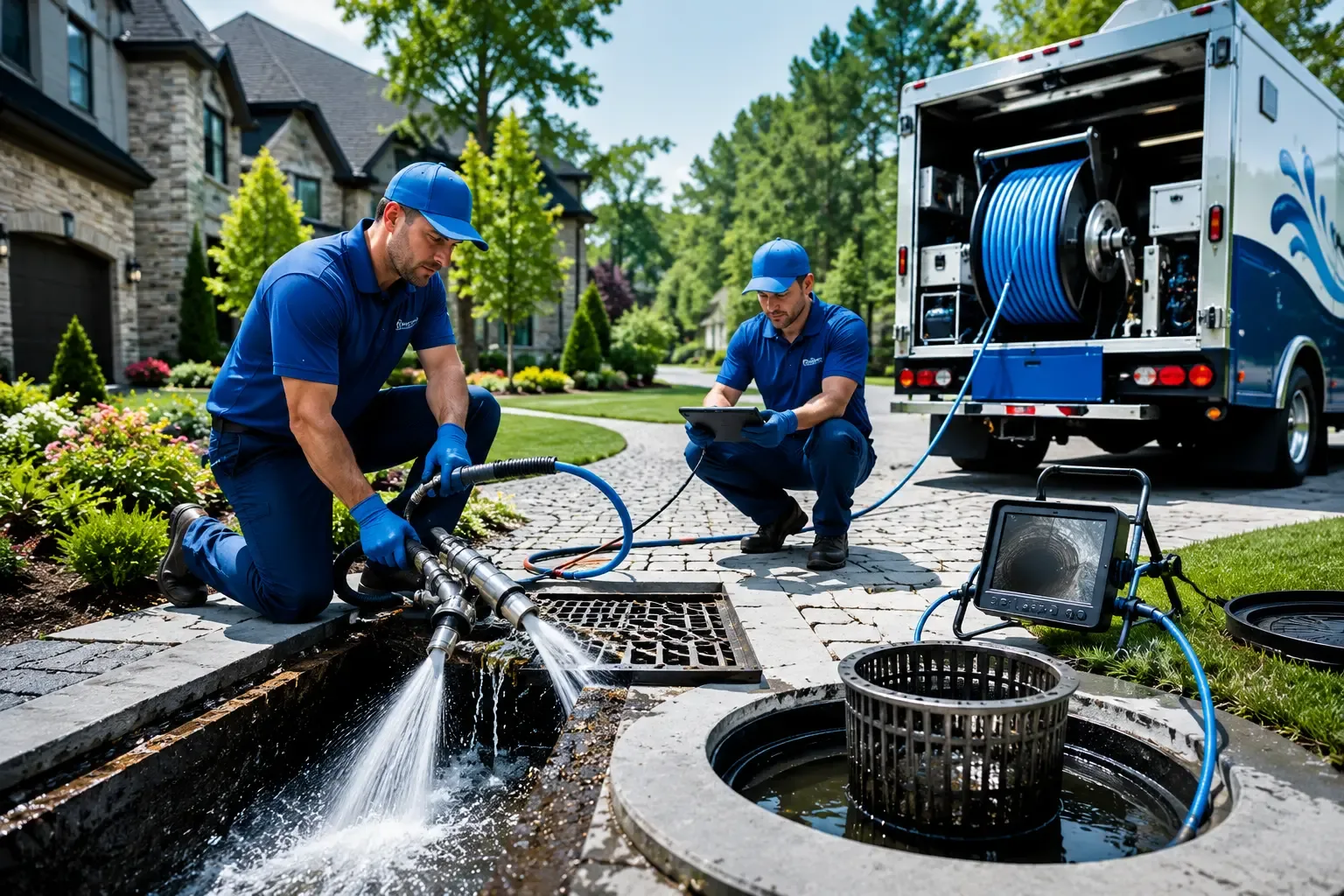 Local outdoor drain cleaning professionals in Stony Point, NY